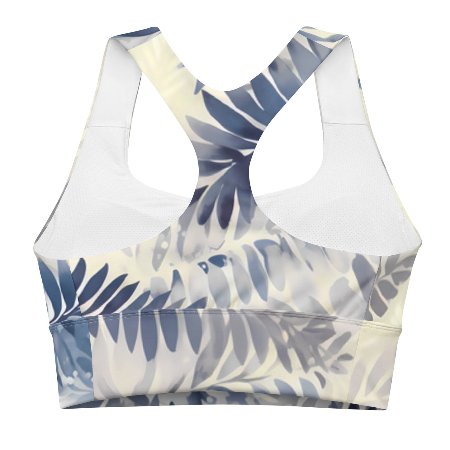 Watercolor Palmilla Longline sports bra
