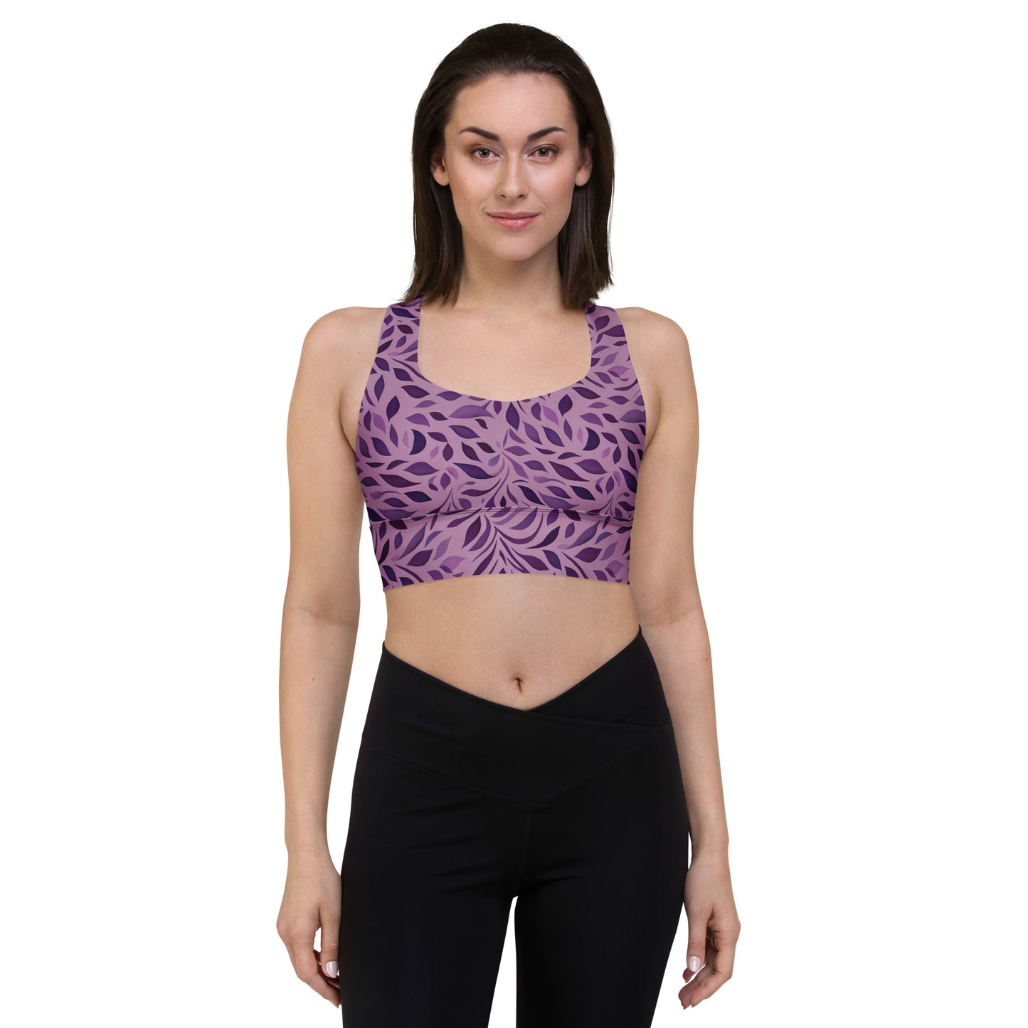 Grapevine Serenity Longline Sports Bra