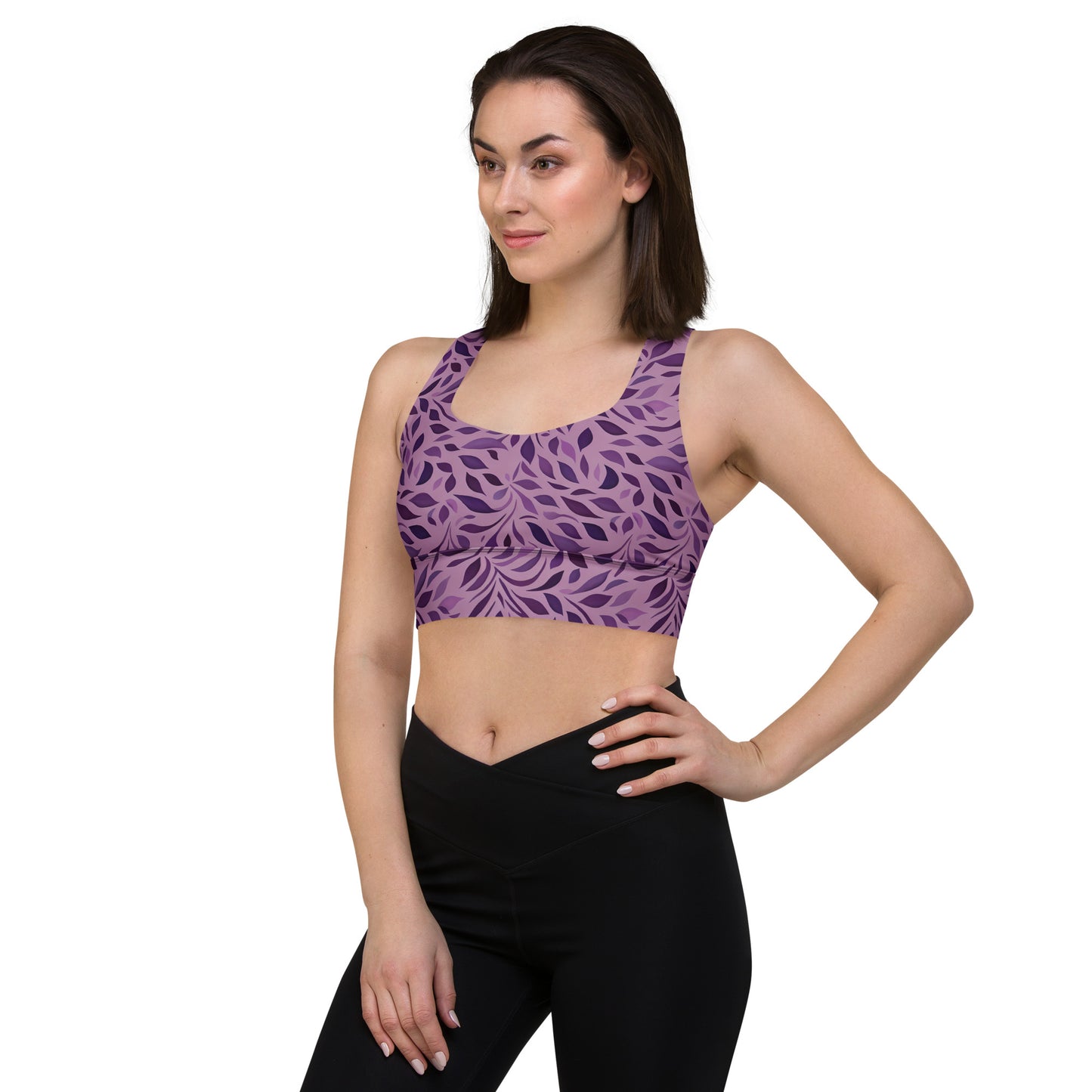 Grapevine Serenity Longline Sports Bra