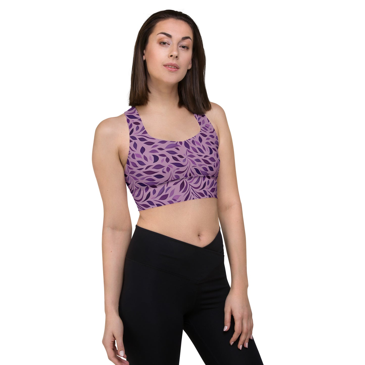 Grapevine Serenity Longline Sports Bra