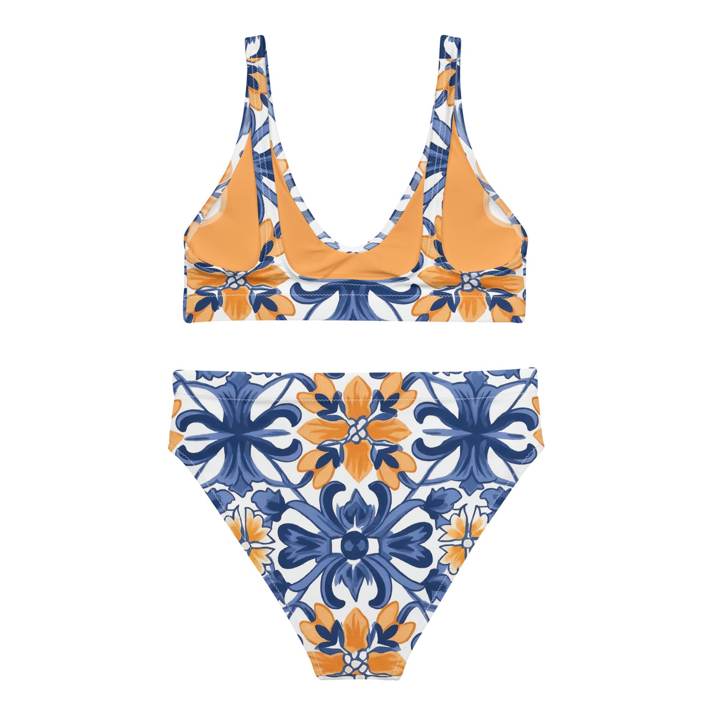 Azulejo Premium Recycled High-Waisted Bikini