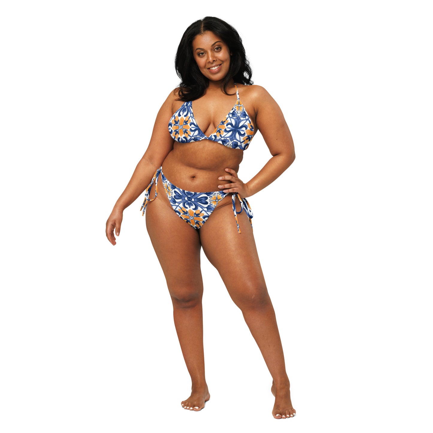 Azulejo Premium Recycled String Bikini