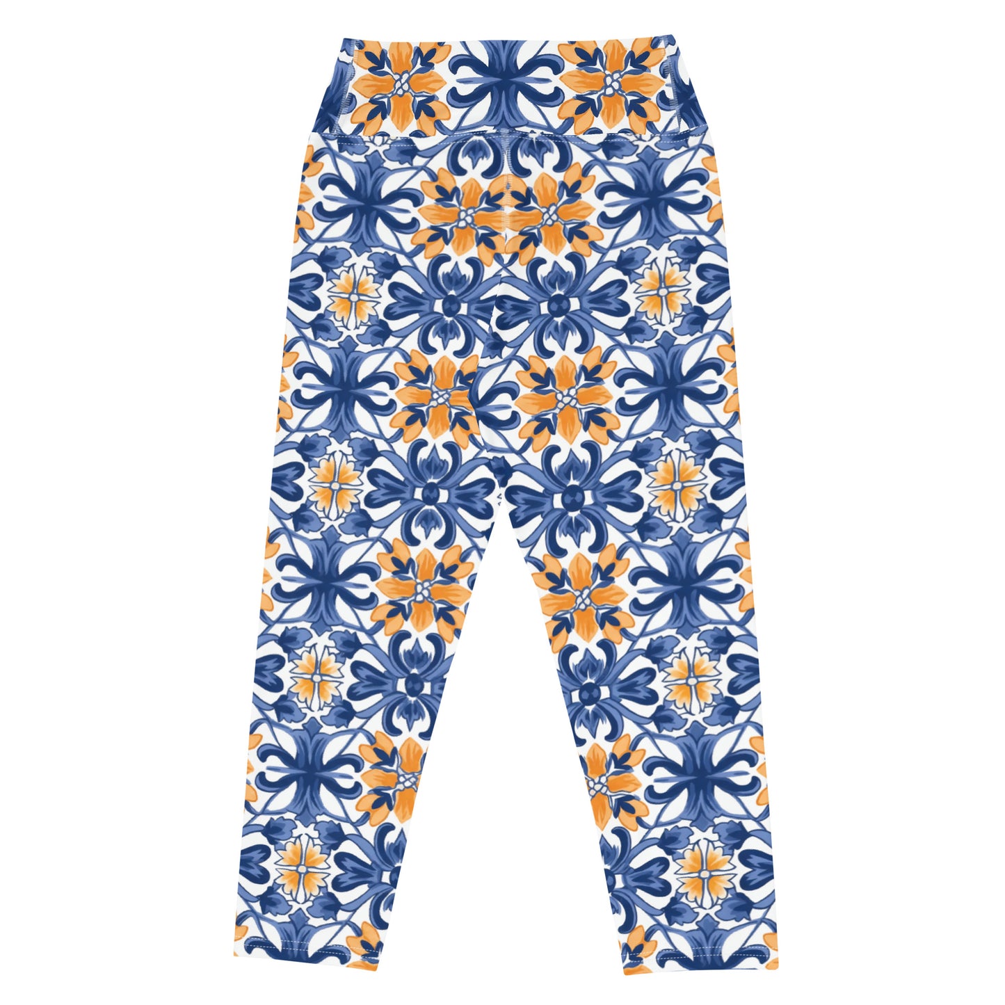 Azulejo Yoga Capri Leggings