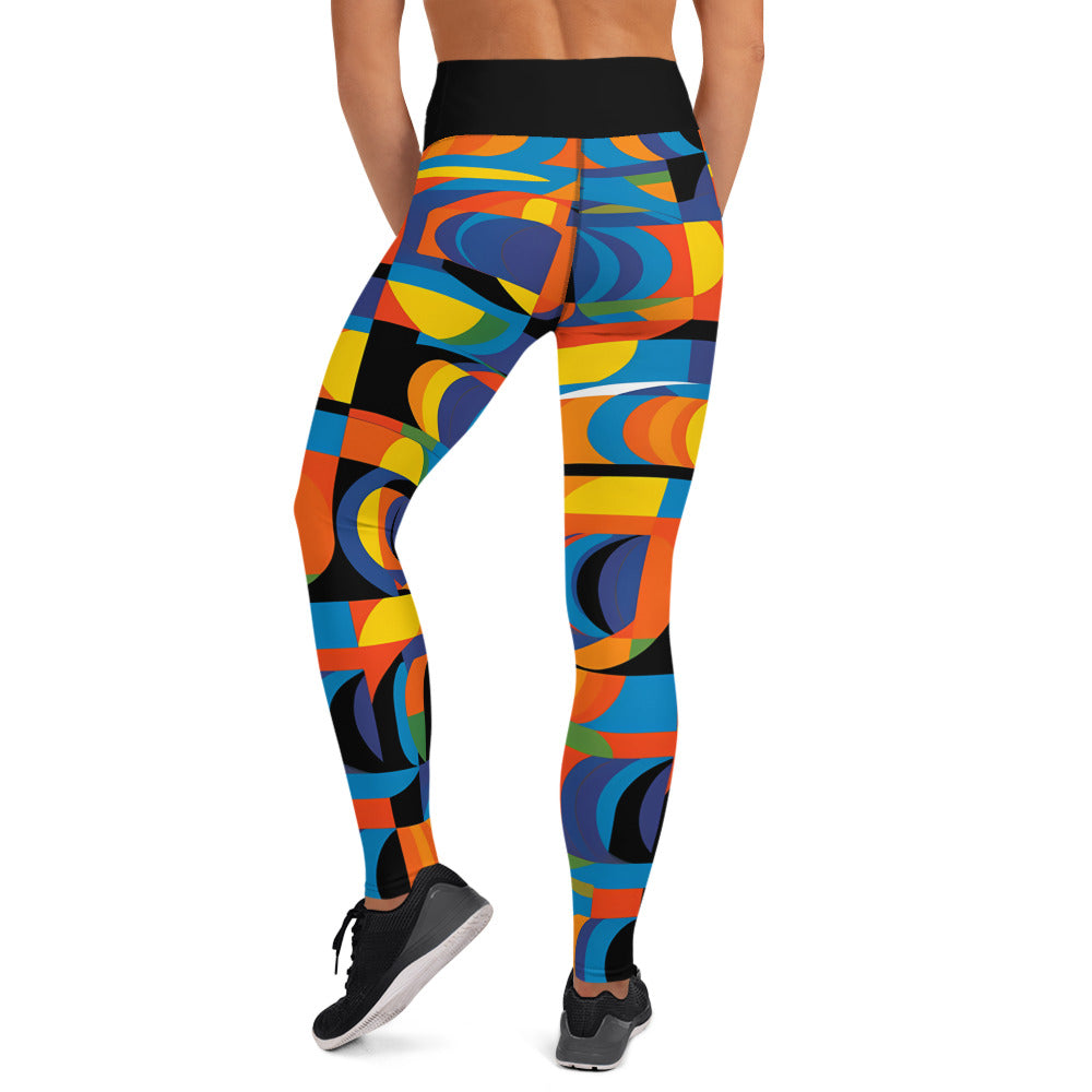 KaleidoGlow Yoga Leggings