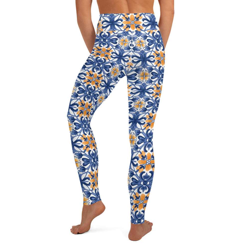 Azulejo Yoga Leggings