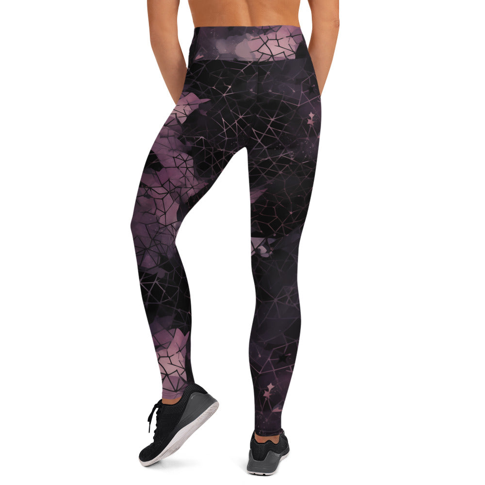 Prismatic Pink Yoga Leggings