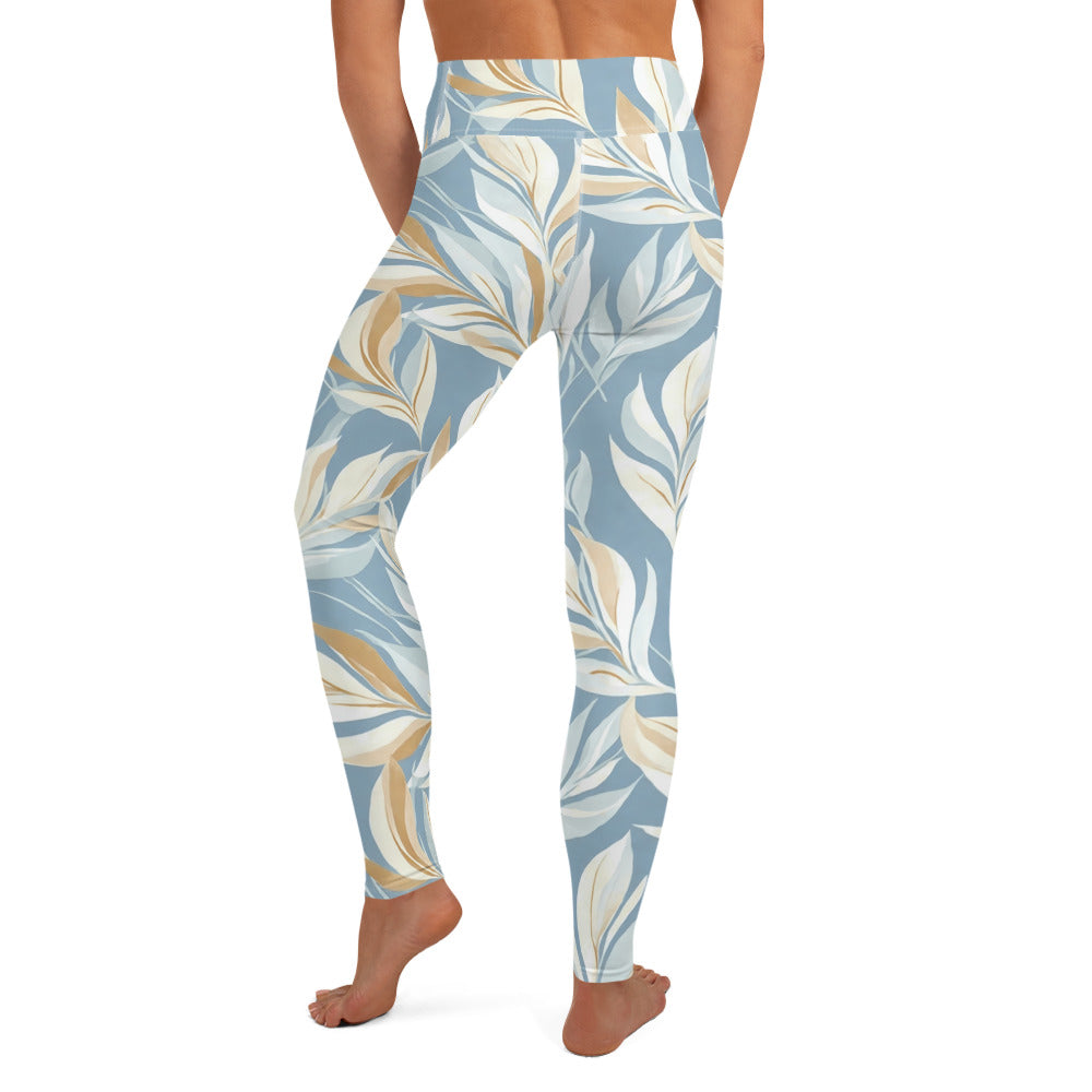 Tranquil Foliage Yoga Leggings