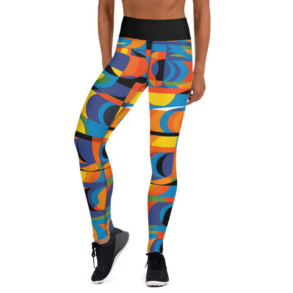 KaleidoGlow Yoga Leggings
