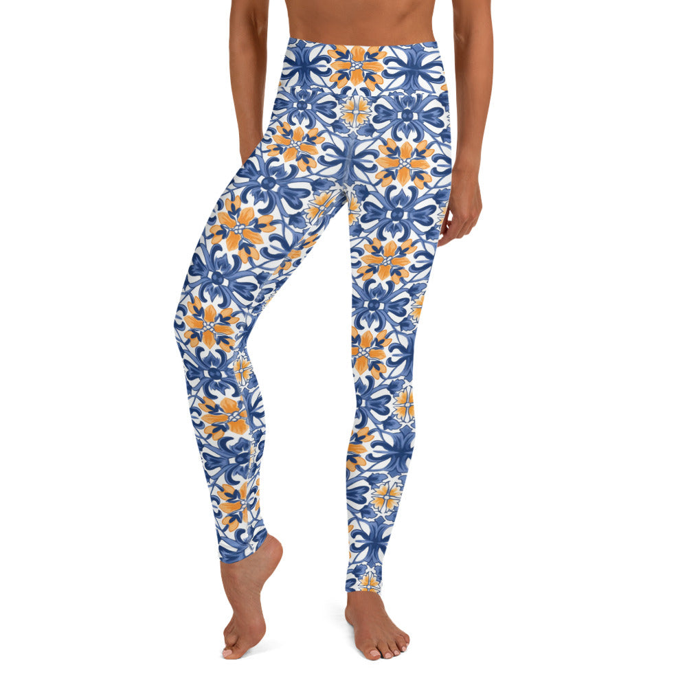 Azulejo Yoga Leggings