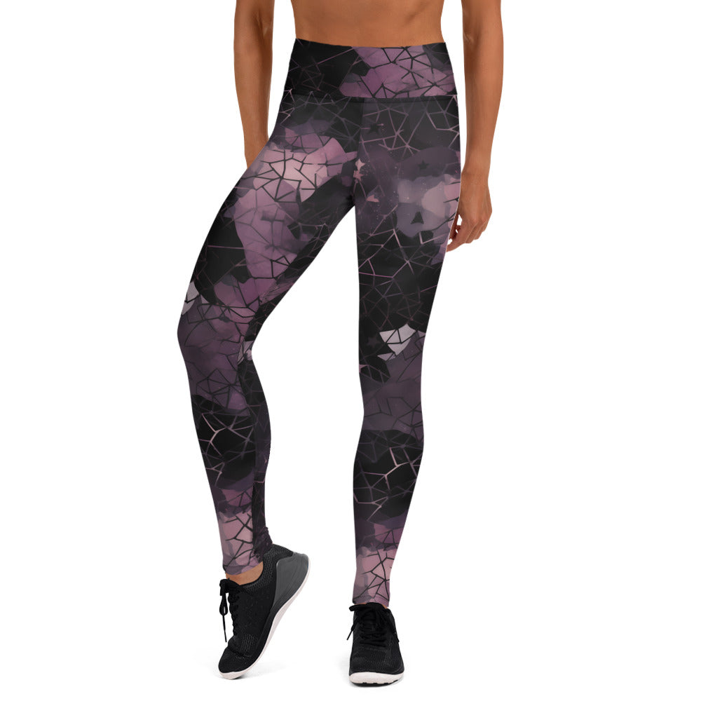 Prismatic Pink Yoga Leggings