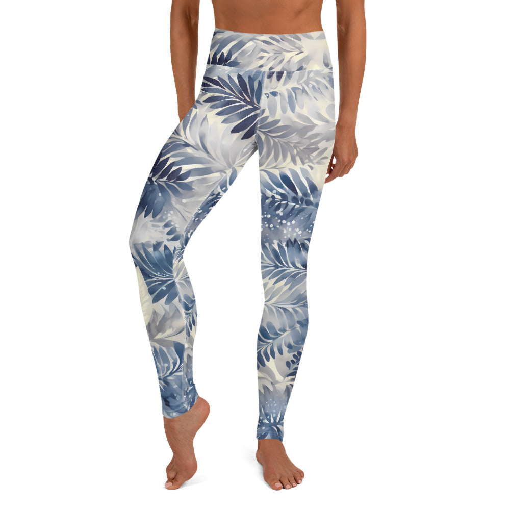 Watercolor Palmilla Yoga Leggings