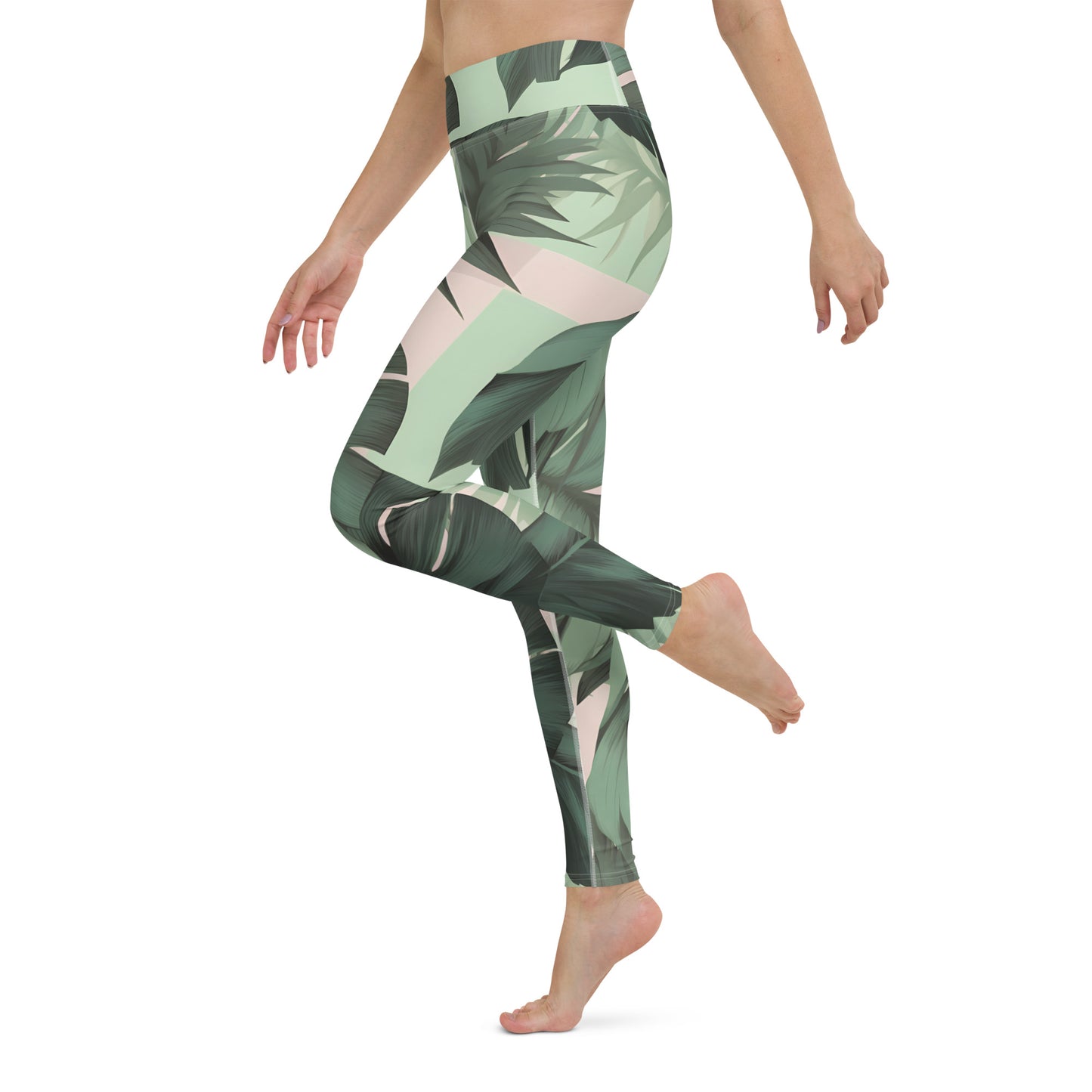 Sprint Palms Yoga Leggings