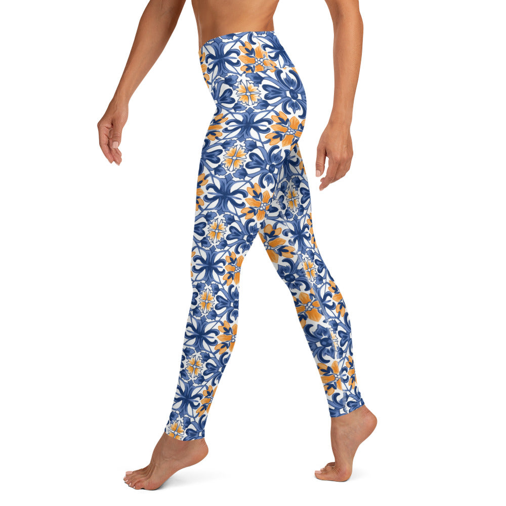 Azulejo Yoga Leggings