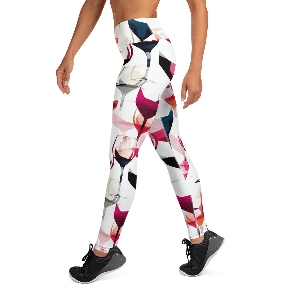 Wine o'Clock Yoga Leggings