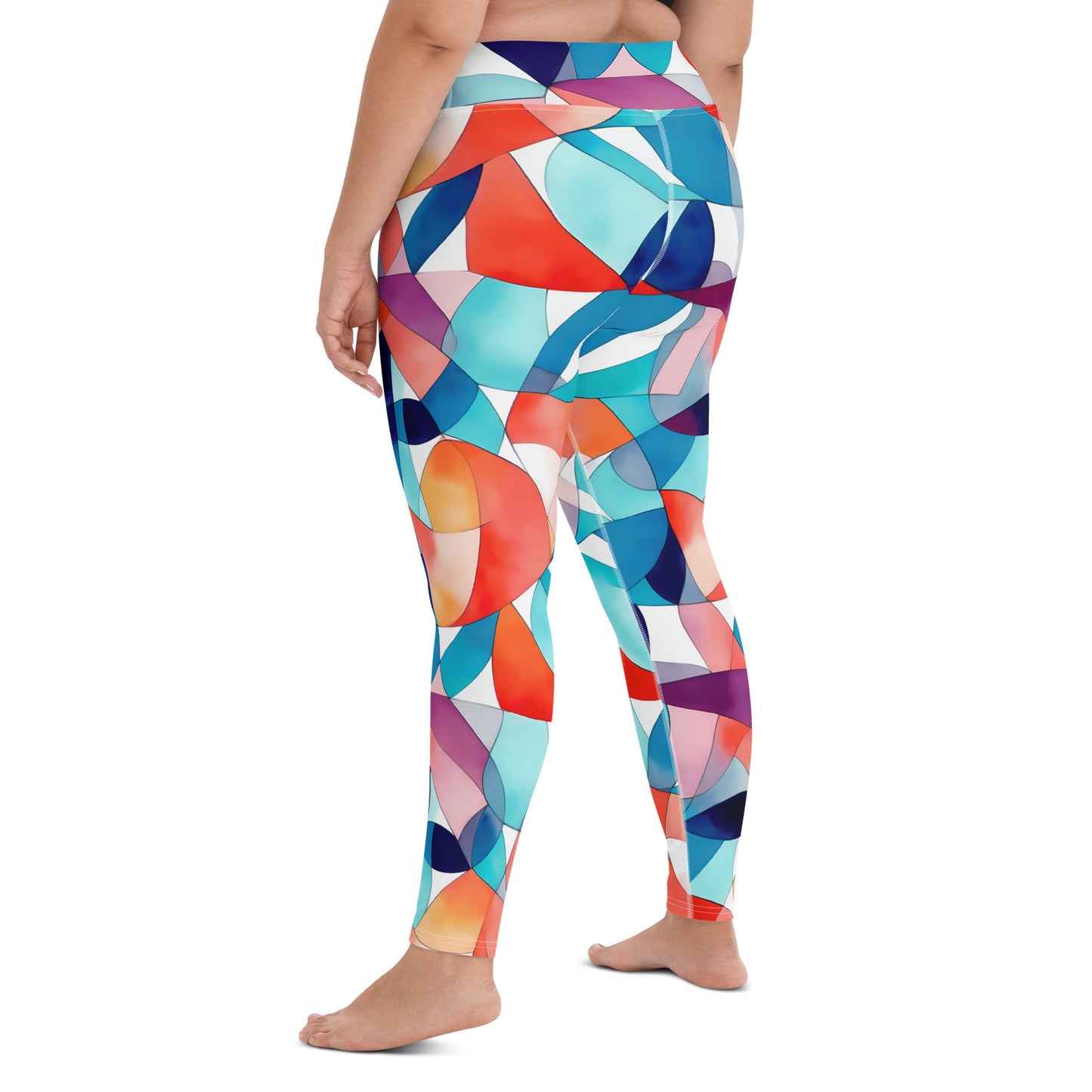 Prismatic Symphony Yoga Leggings