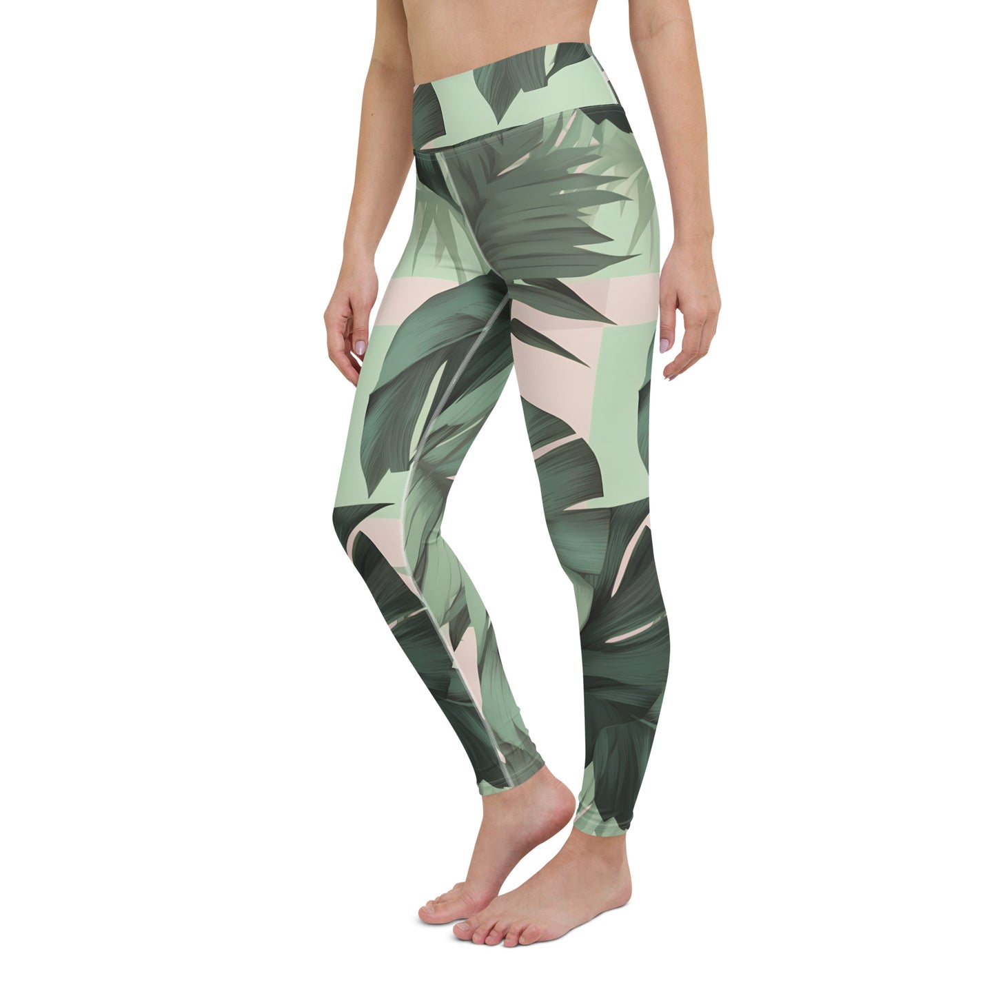 Sprint Palms Yoga Leggings