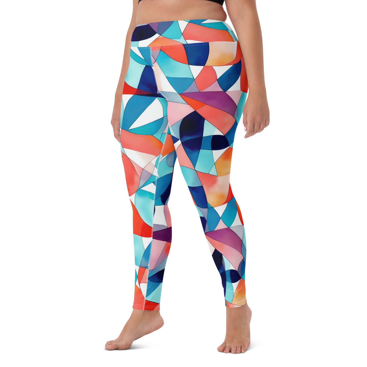Prismatic Symphony Yoga Leggings