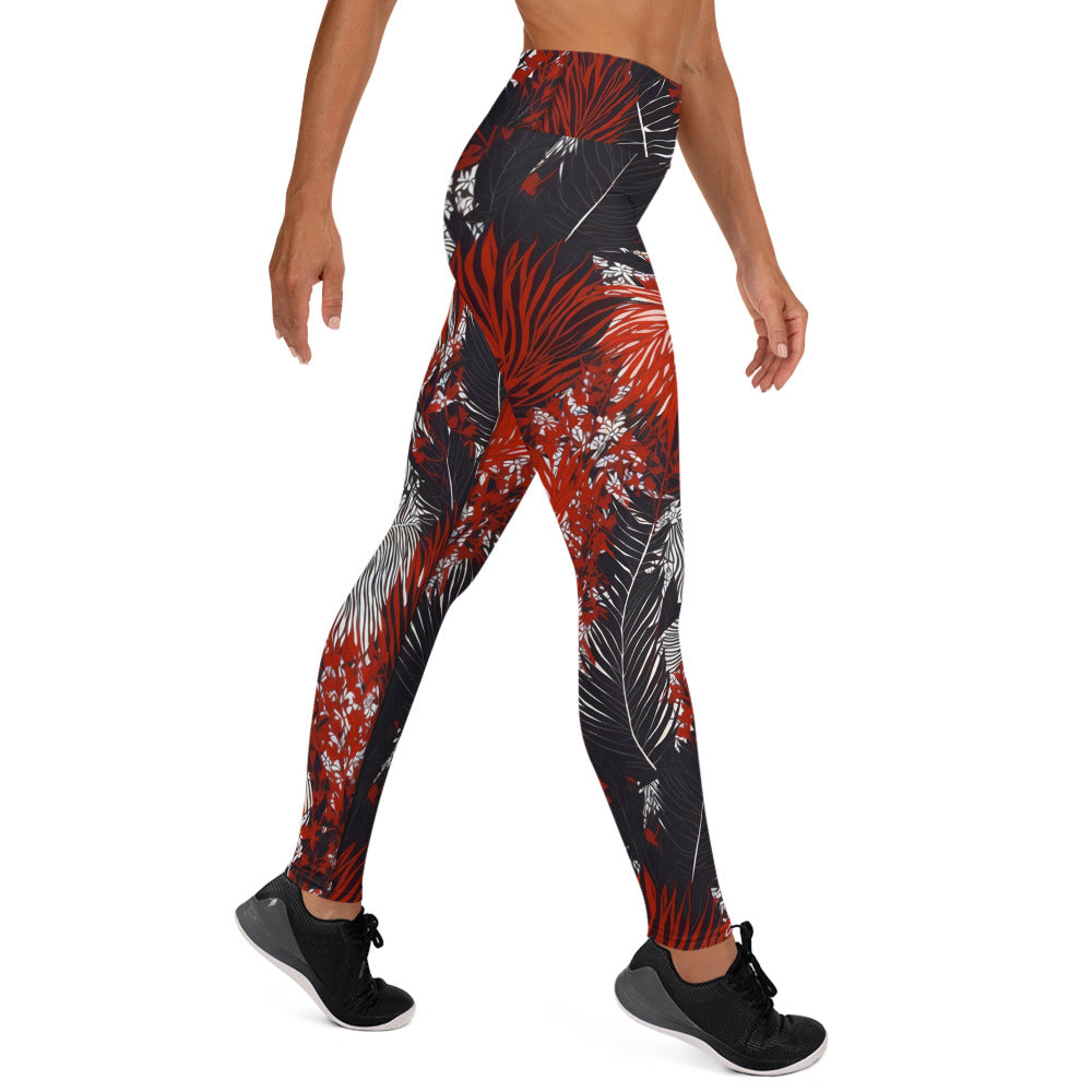 Scarlet Palms Yoga Leggings