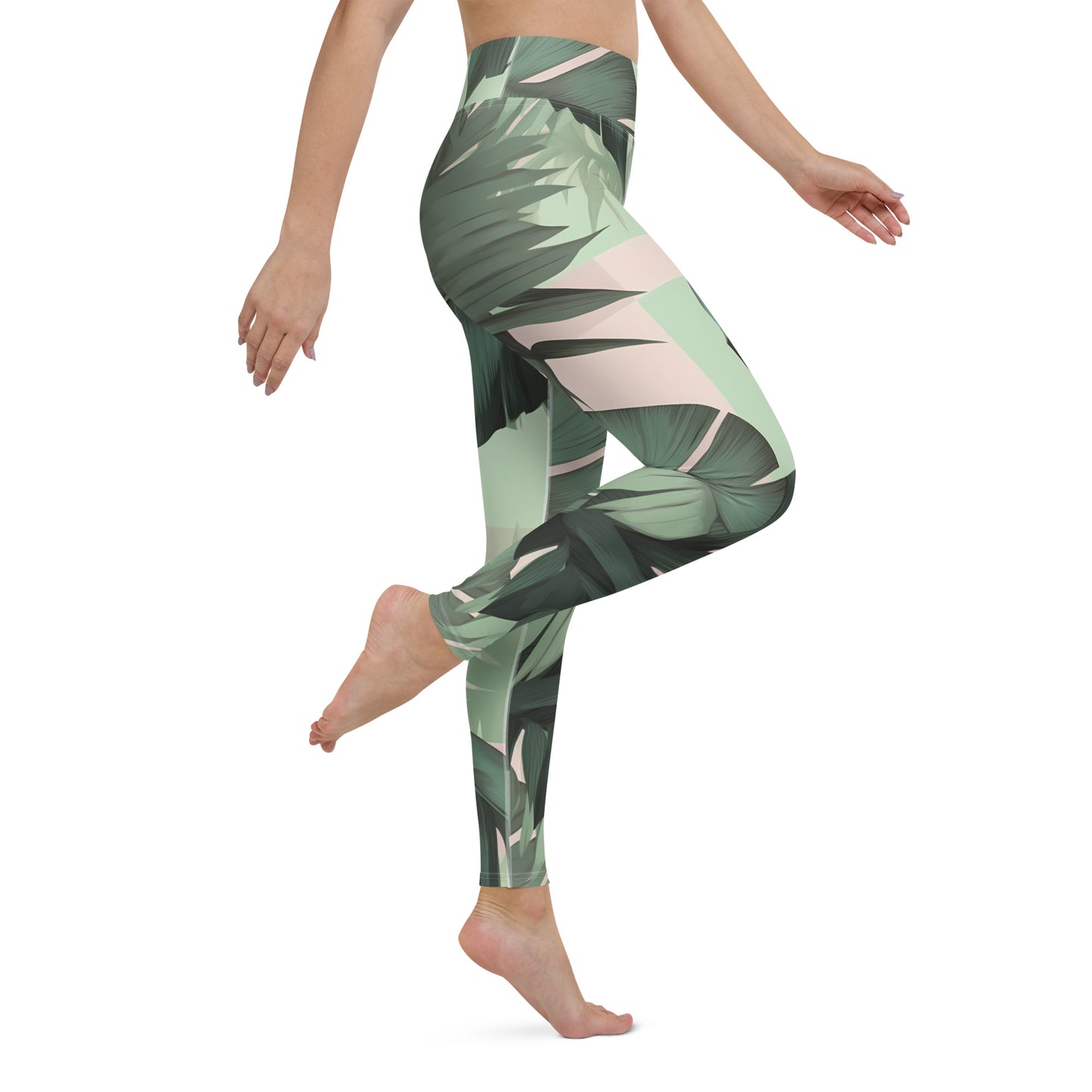 Sprint Palms Yoga Leggings