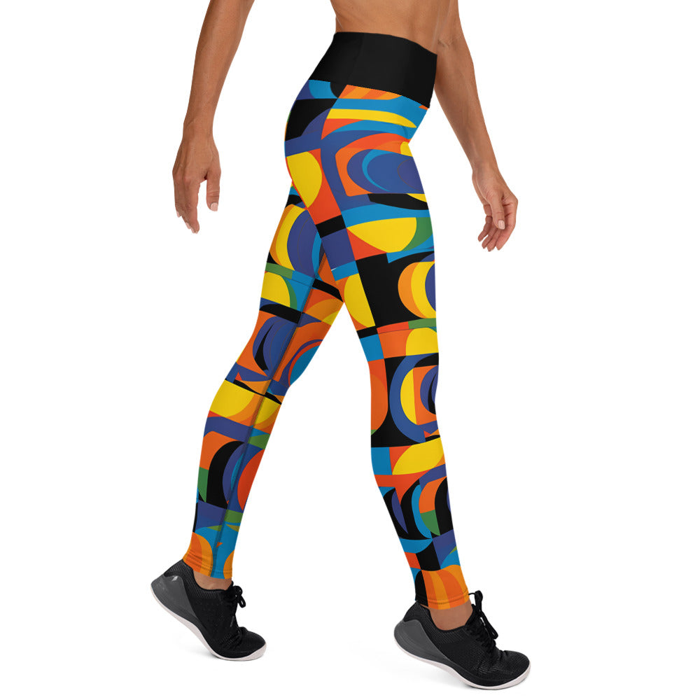 KaleidoGlow Yoga Leggings