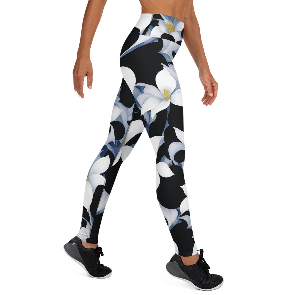 Dichrome FlowerCamo Yoga Leggings
