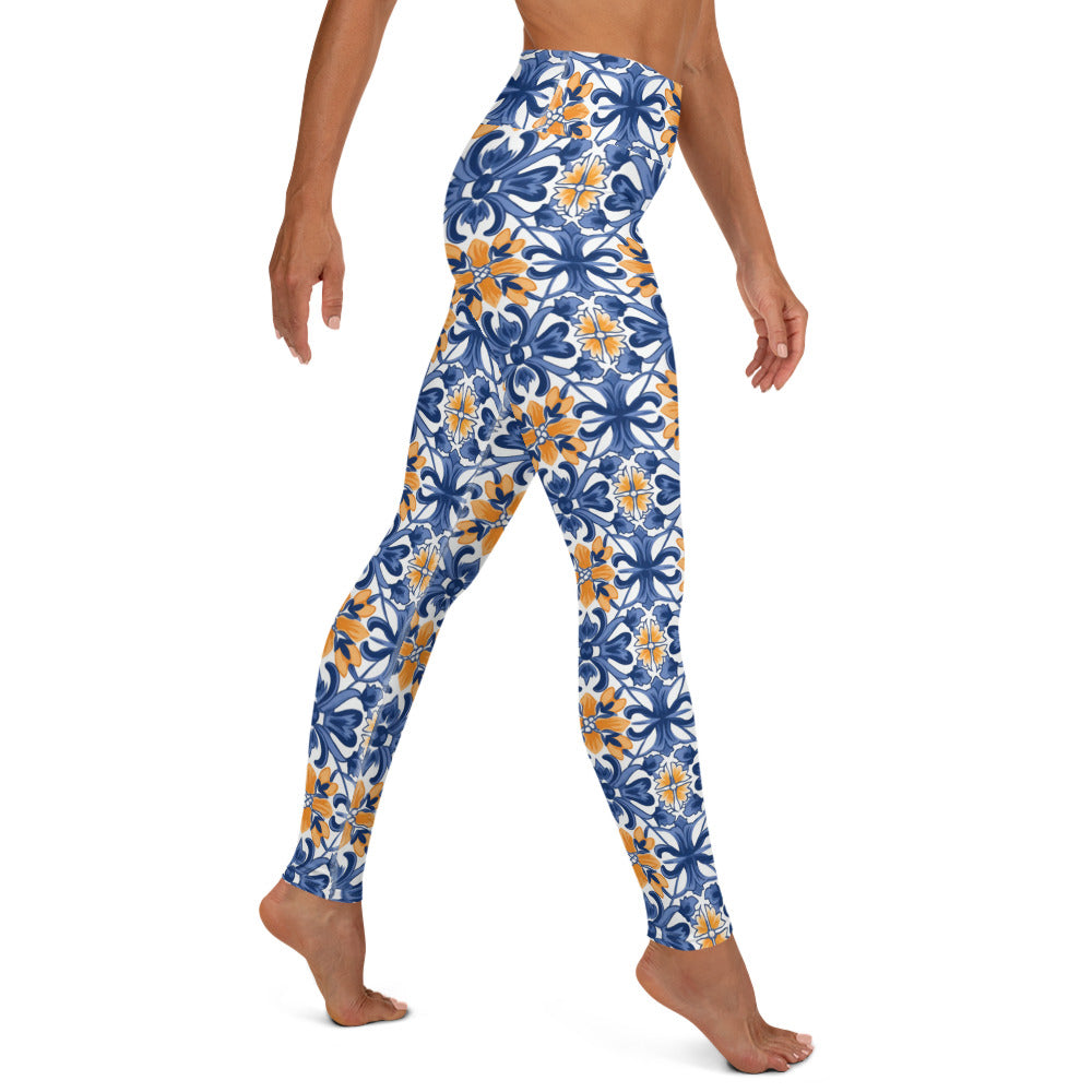 Azulejo Yoga Leggings