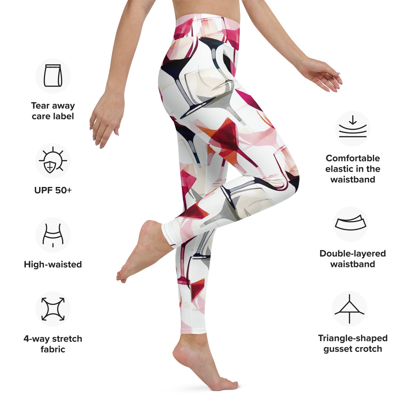 Wine o'Clock Yoga Leggings