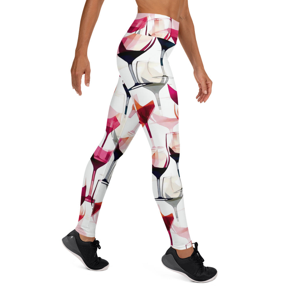 Wine o'Clock Yoga Leggings