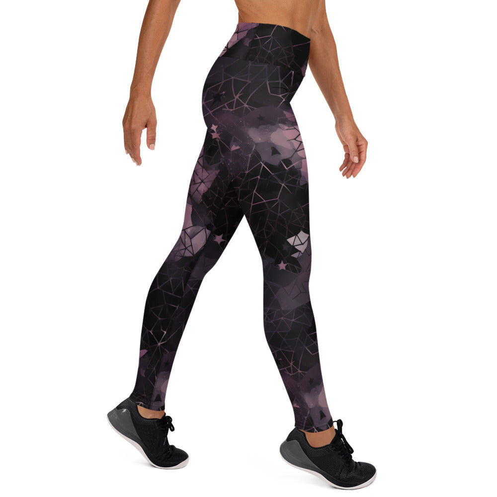 Prismatic Pink Yoga Leggings