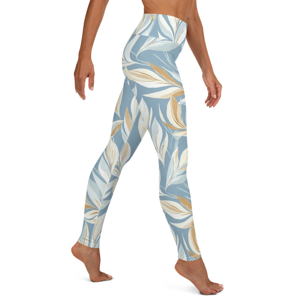 Tranquil Foliage Yoga Leggings