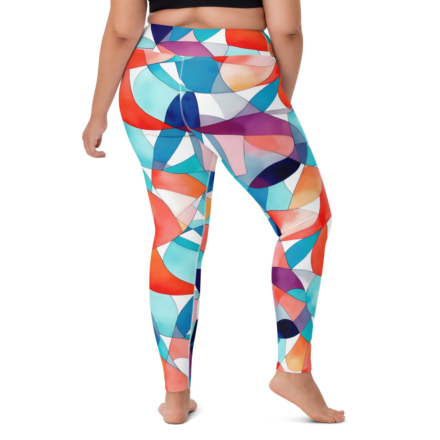 Prismatic Symphony Yoga Leggings