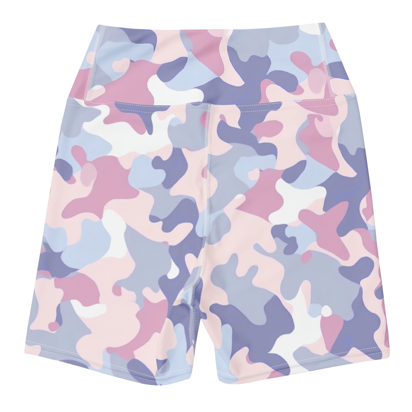 Summer Pastels Camo Yoga Shorts
