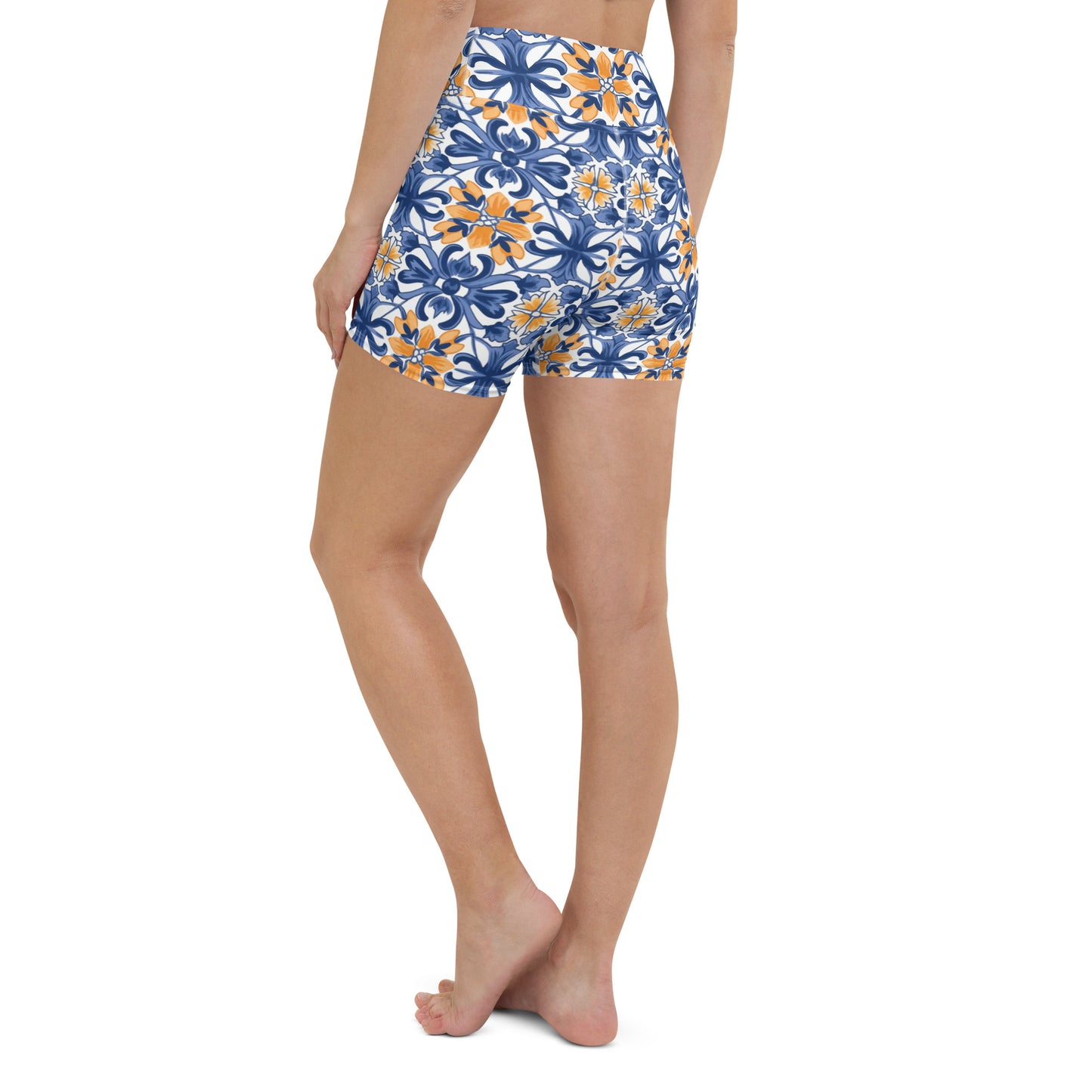 Azulejo Yoga Shorts