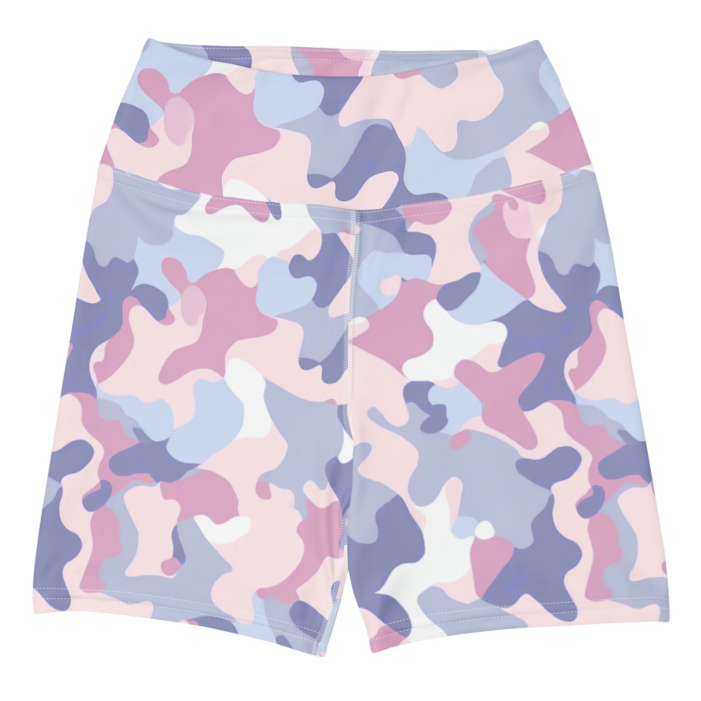 Summer Pastels Camo Yoga Shorts