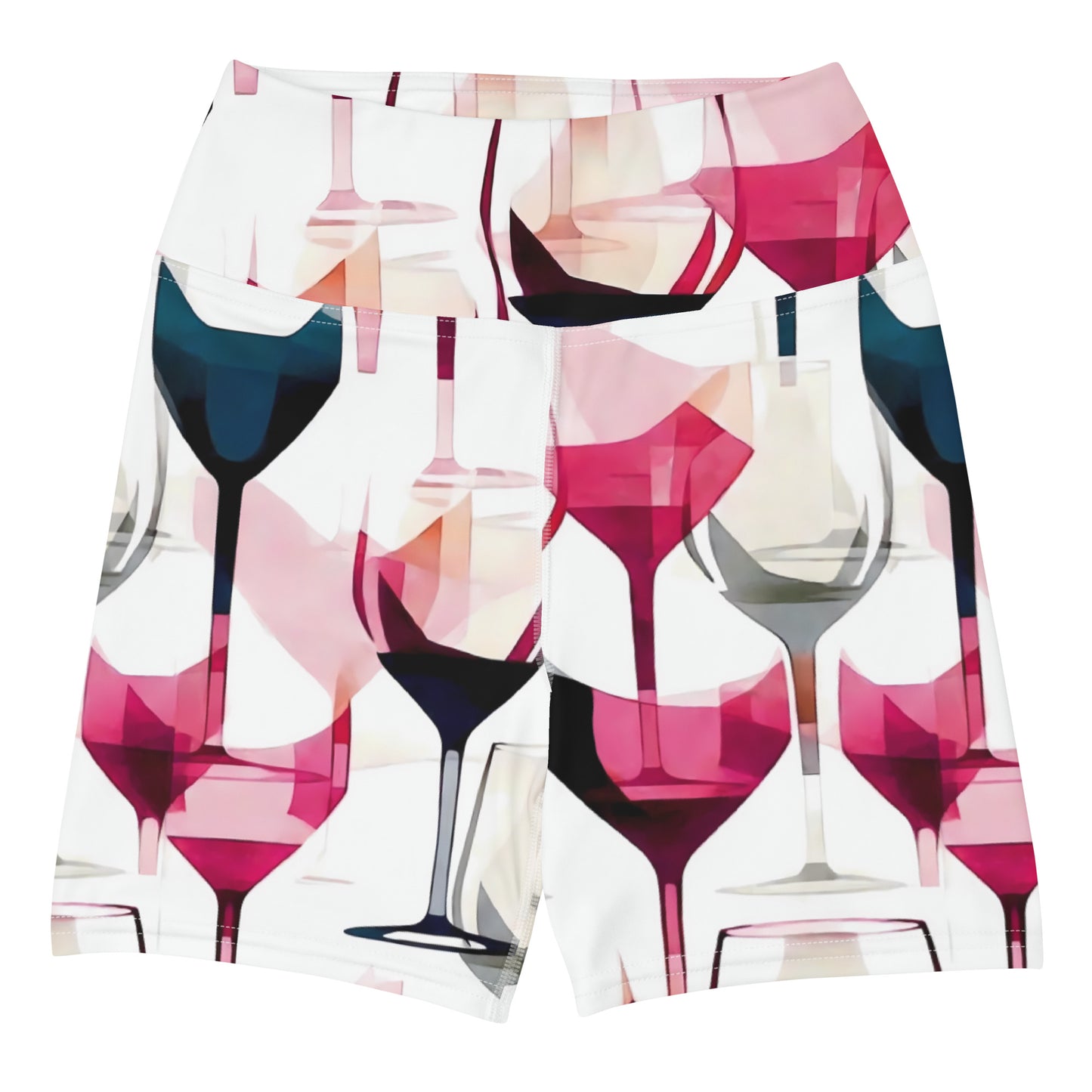 Wine o'Clock Yoga Shorts