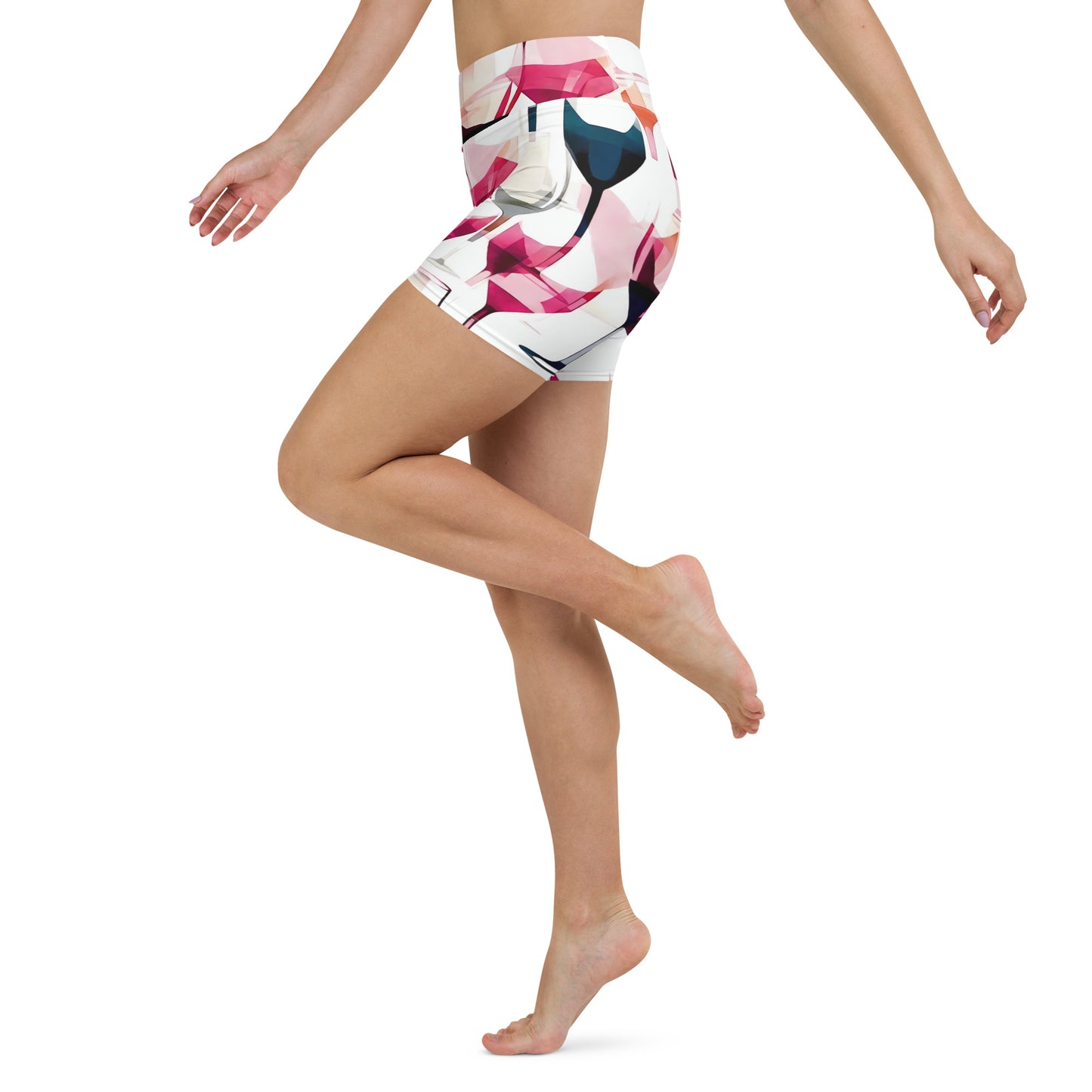 Wine o'Clock Yoga Shorts