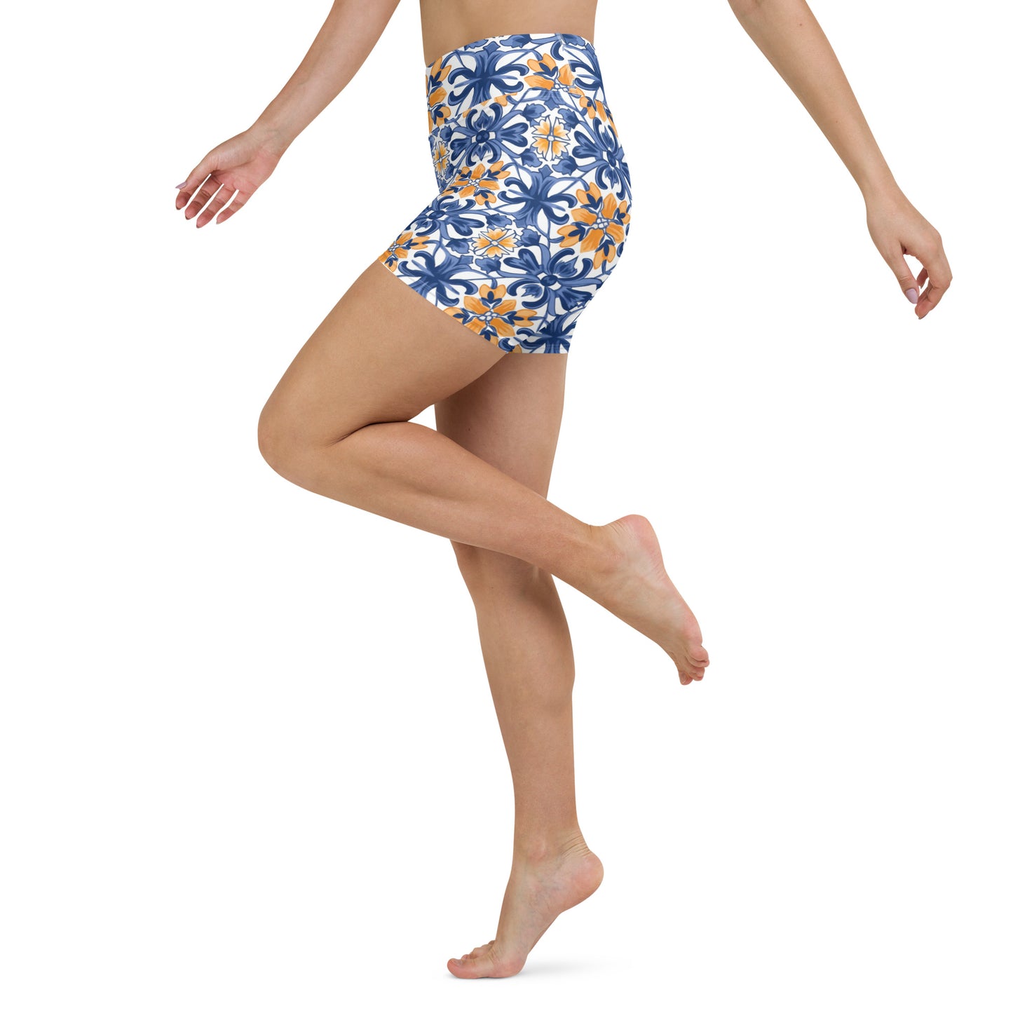Azulejo Yoga Shorts