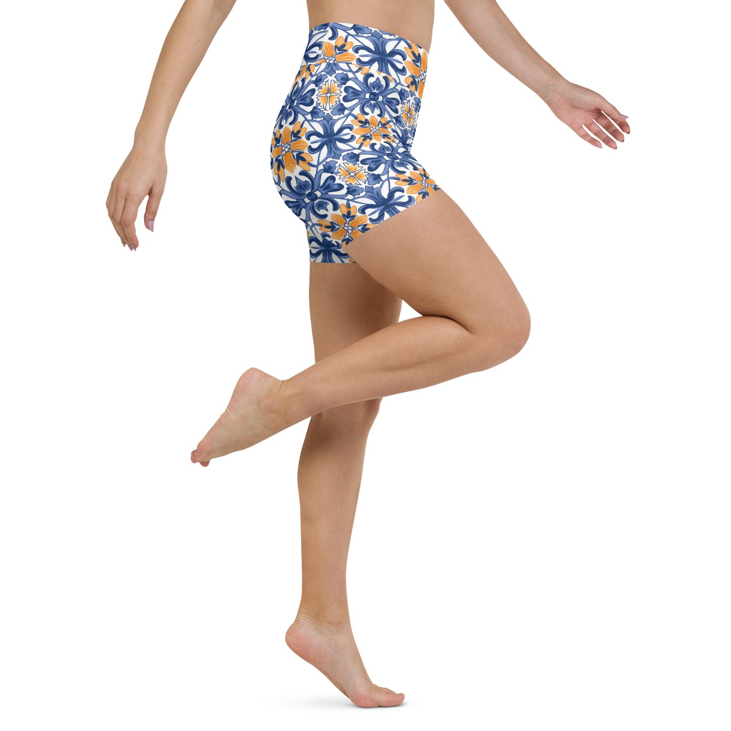 Azulejo Yoga Shorts