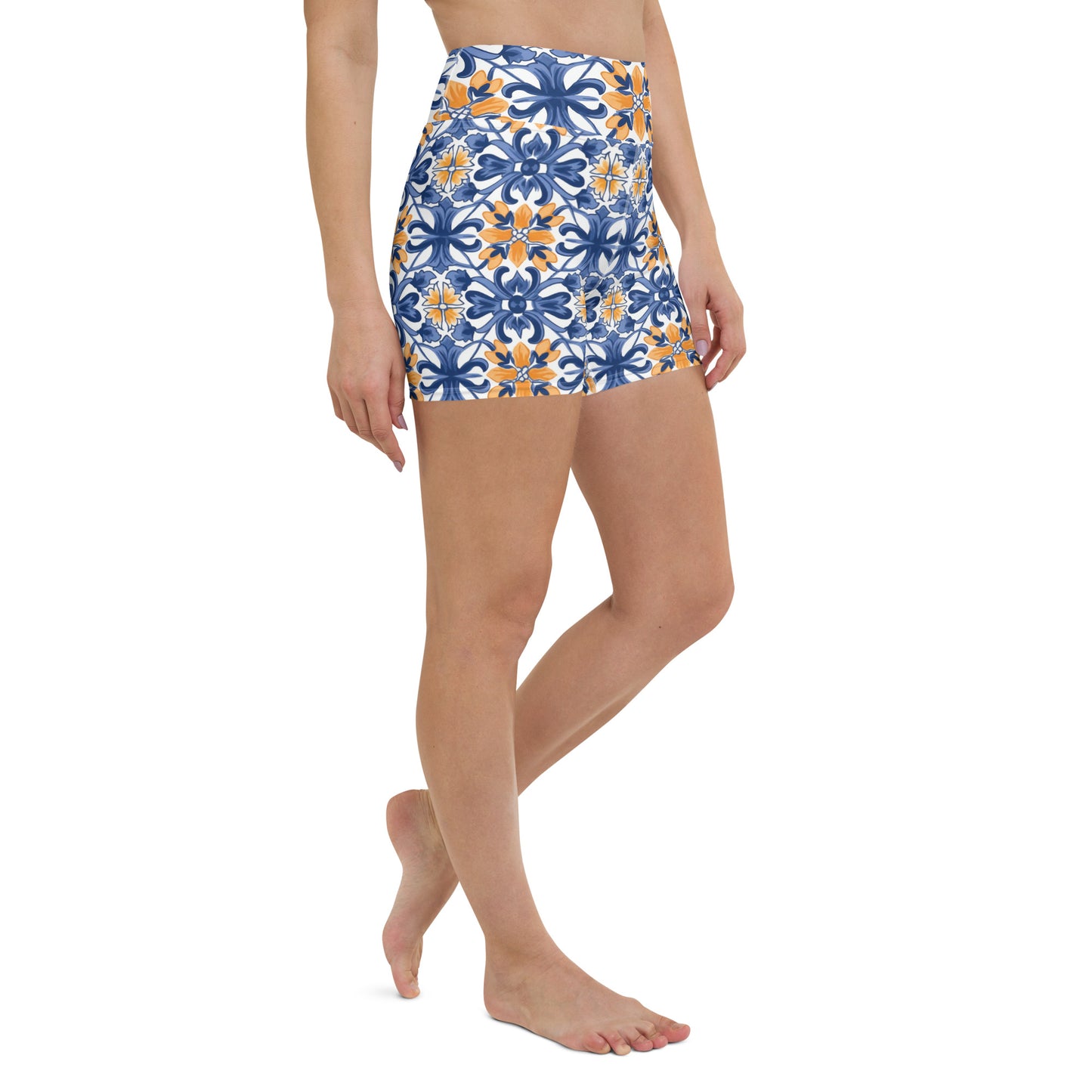 Azulejo Yoga Shorts