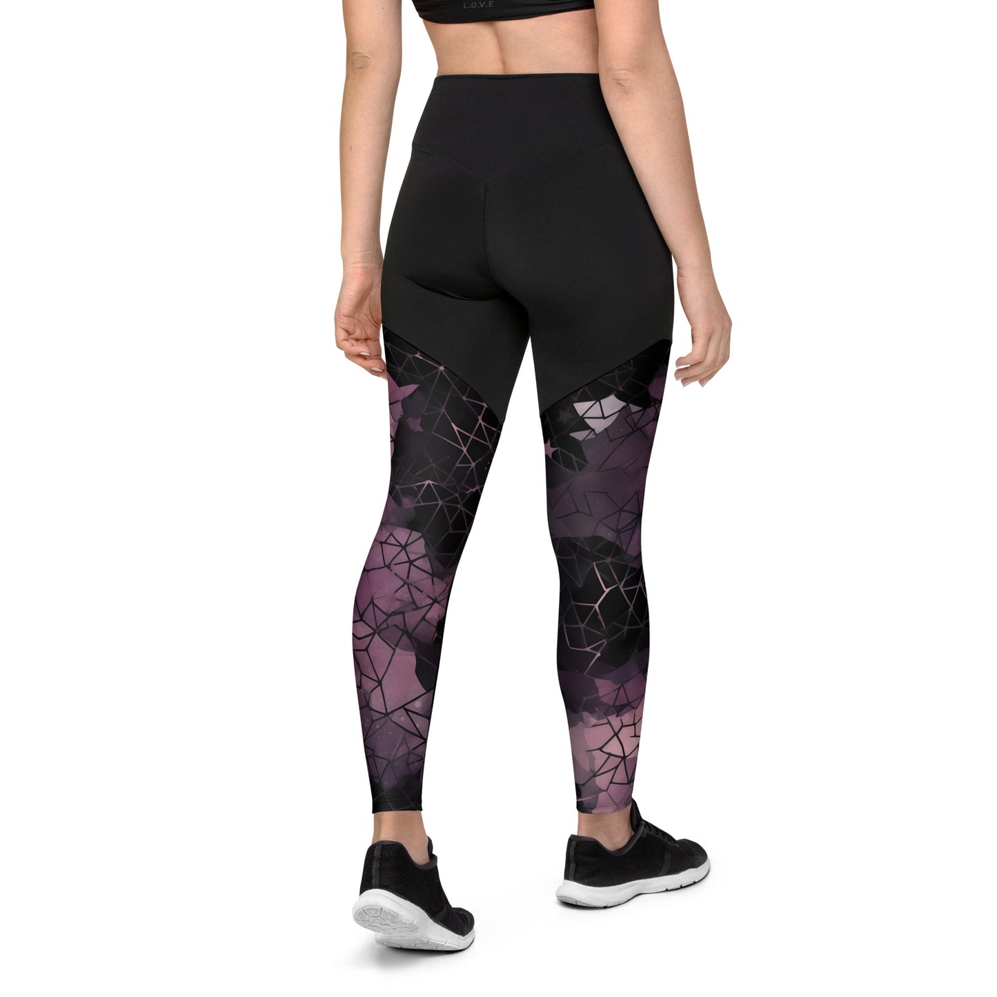Prismatic Pink Sports Leggings