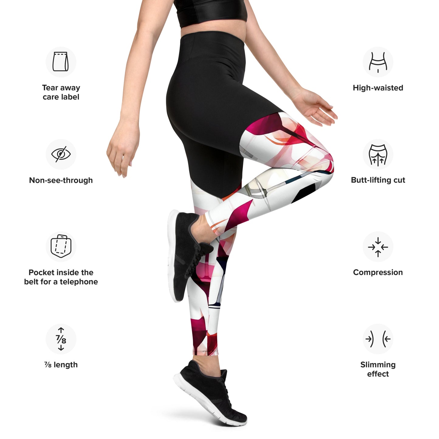 Wine o'Clock Sports Leggings