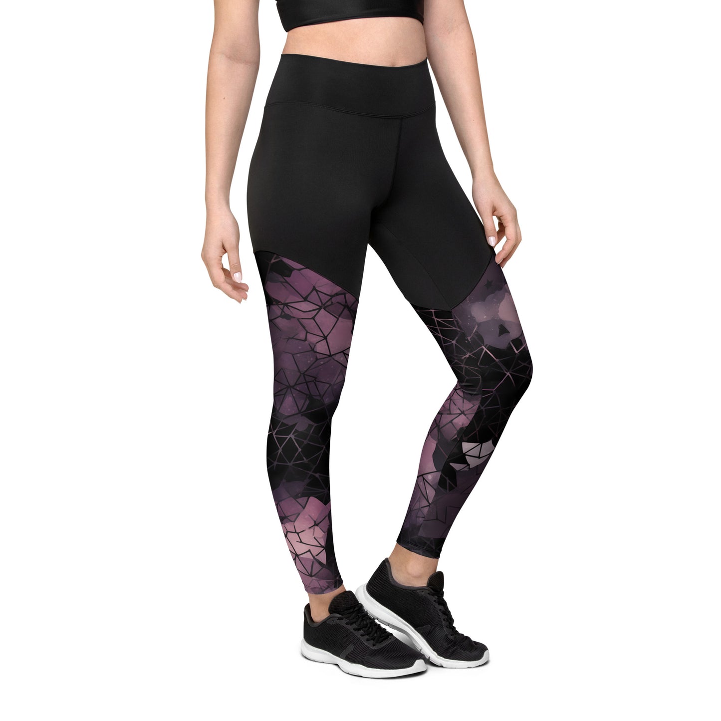 Prismatic Pink Sports Leggings
