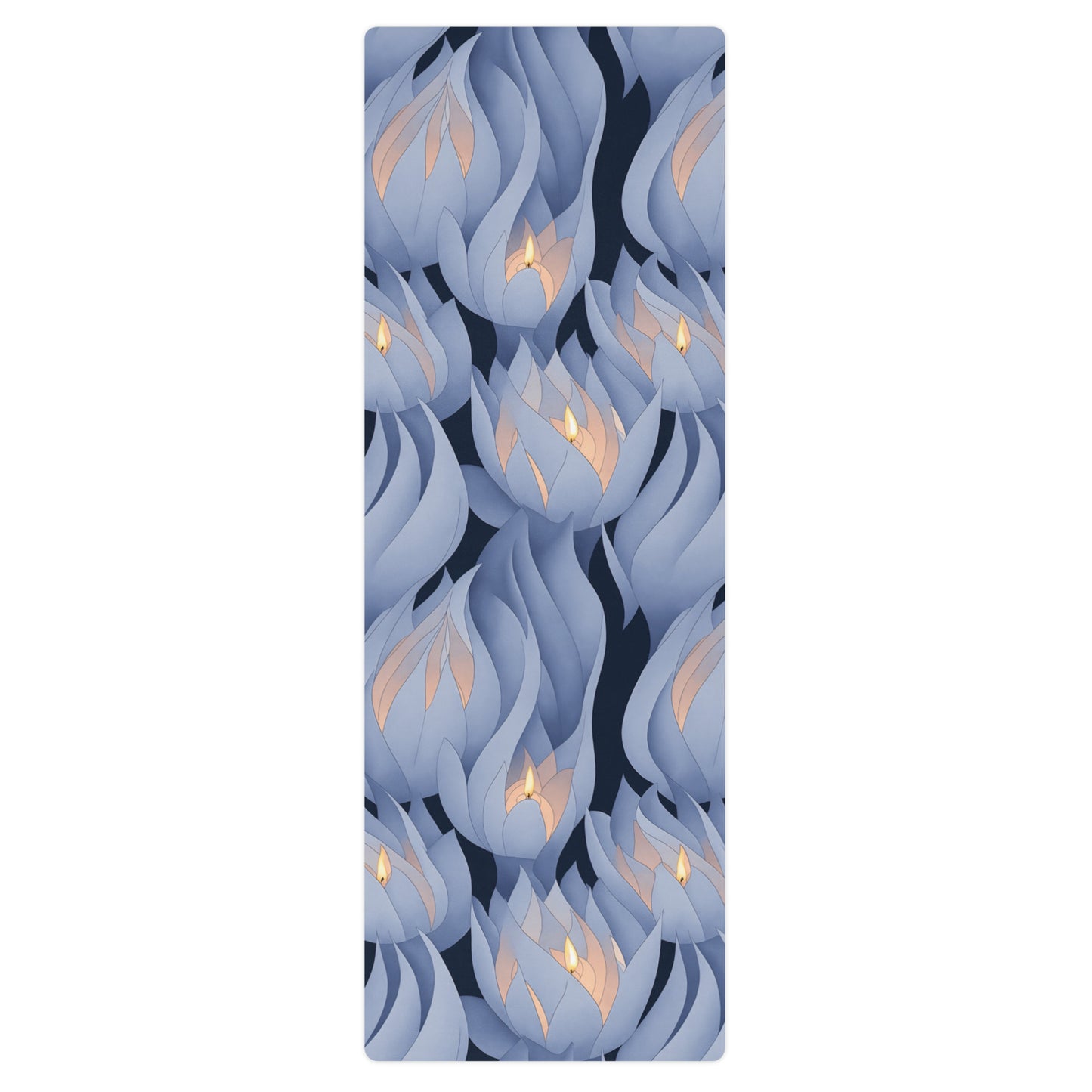 Night Candle Yoga mat