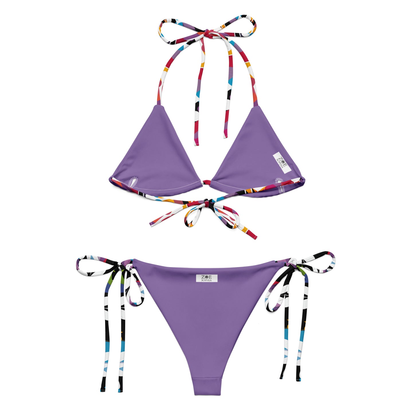 Flower Power Premium Recycled String Bikini