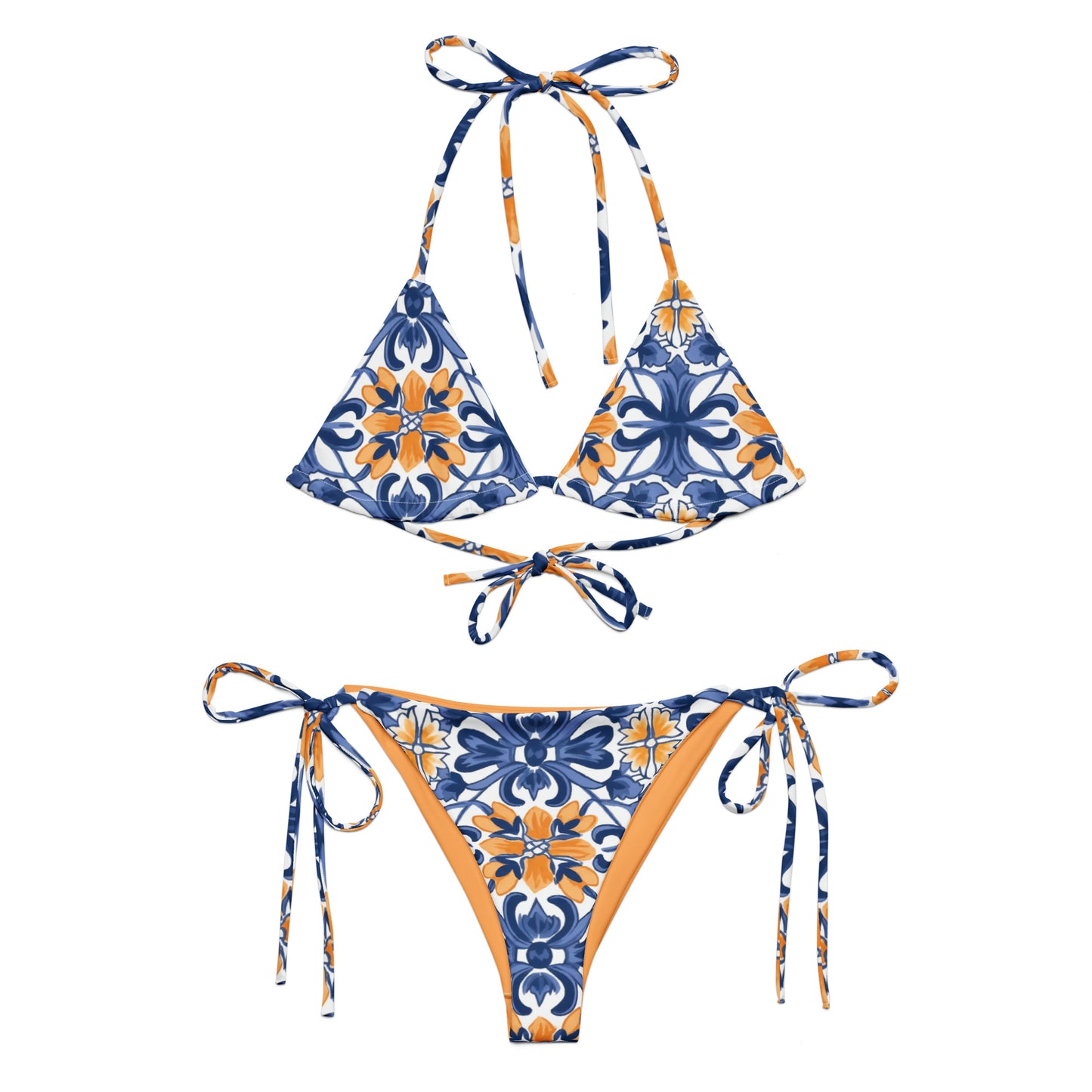 Azulejo Premium Recycled String Bikini