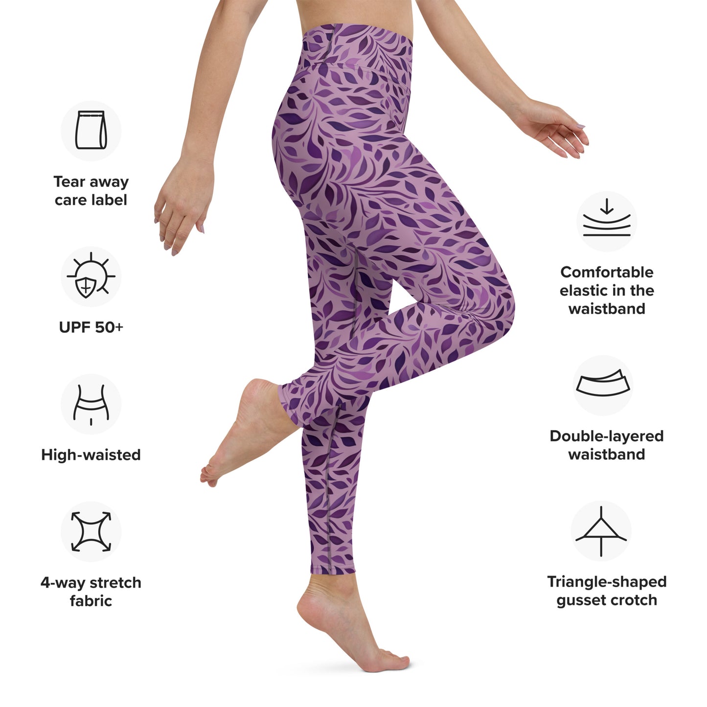 Grapevine Serenity Yoga Leggings