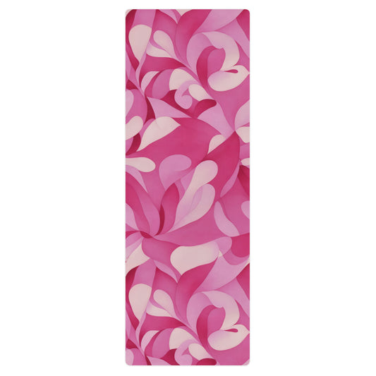 Pink Floral Camo Yoga mat