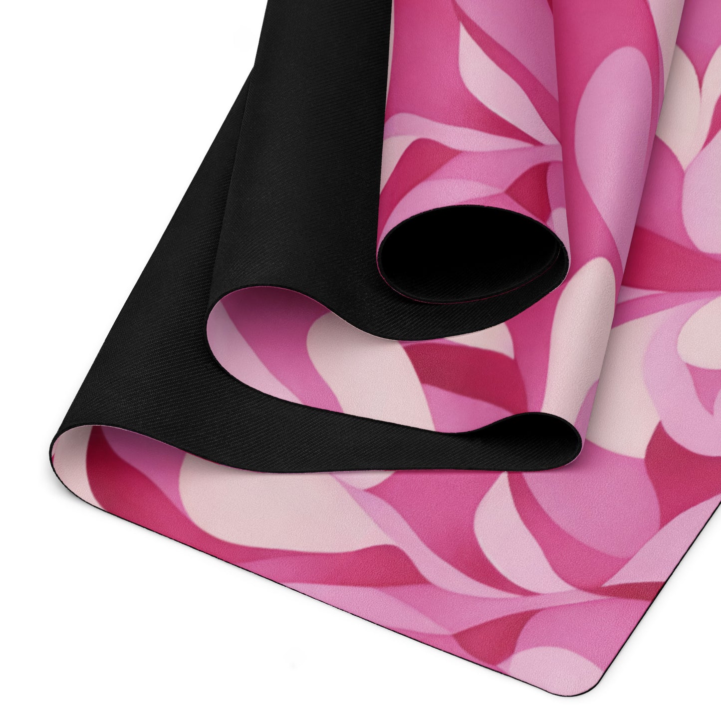 Pink Floral Camo Yoga mat